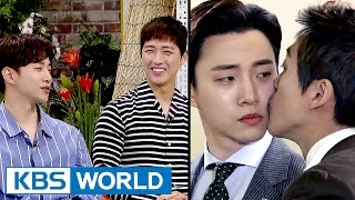 2PM Junho, "The kiss with Namkoong Min was very moist haha" [Happy Together / 2017.05.18]