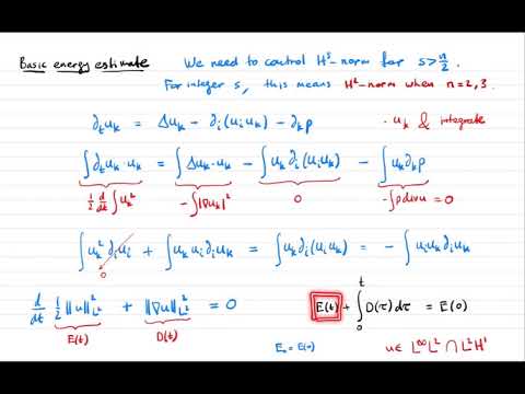 The Navier-Stokes equations
