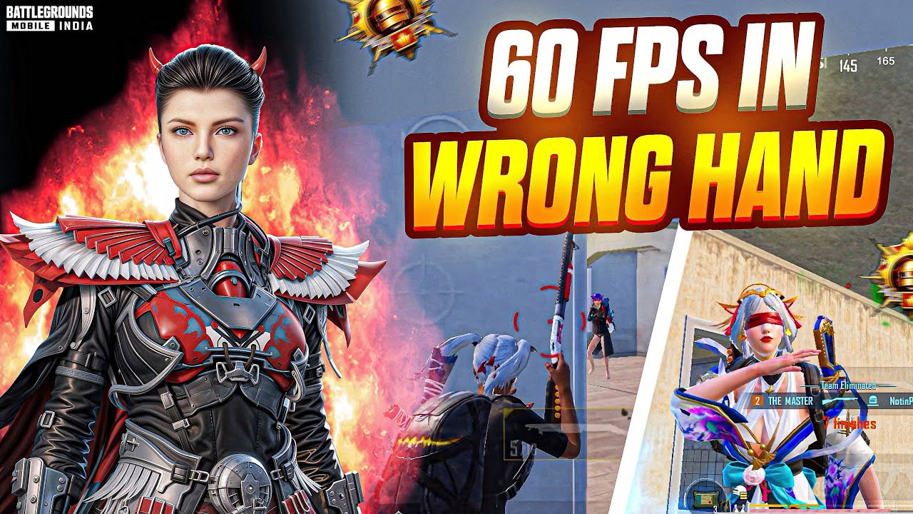 60 FPS IN WRONG HAND | 5 FINGER PLAYER ☠️