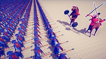 MINOTAUR & CENTAUR vs ARMIES - Totally Accurate Battle Simulator TABS