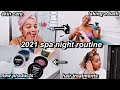 my 2021 spa night routine! *very relaxing* | Azlia Williams