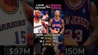 Latrell Sprewell VS Stephon Marbury | Who Deserved More Respect? #nbacomparison #nbaplayer