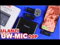 Ulanzi uwmic 20p wireless microphone  best choice for smartphone vloggers