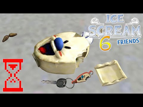 Видео: Полное прохождение Мороженщика 6 // Ice Scream 6