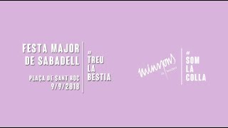 Festa Major de Sabadell - 9/9/2018 (Minyons de Terrassa)