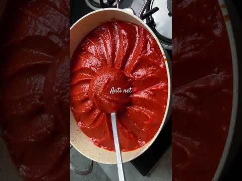 طريقة تحظير مطيشة الحك او الطماطم المركزة