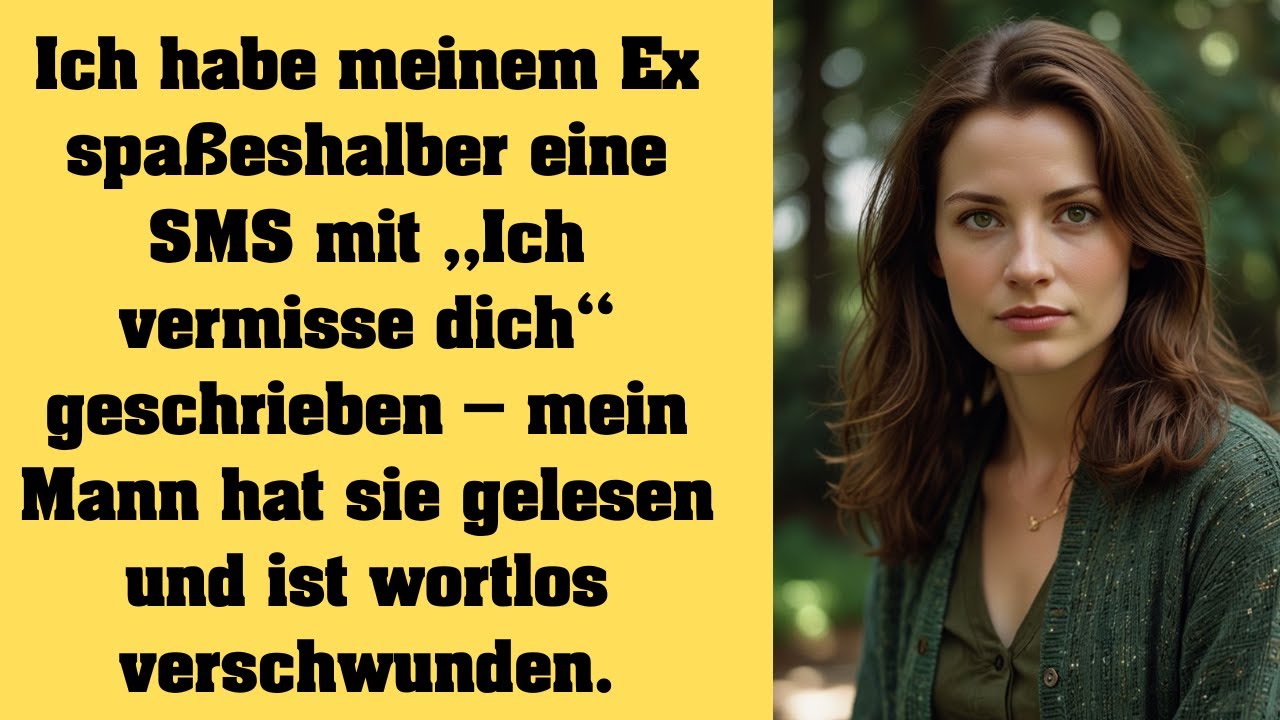 Ich schrieb meinem Ex „Vermisse dich“ aus Spaß – mein Mann las es und verschwand wortlos