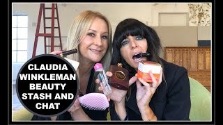 Claudia Winkleman Beauty Stash and Chat - Nadine Baggott