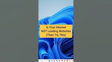 Is Your Internet Not Loading Websites - Try This