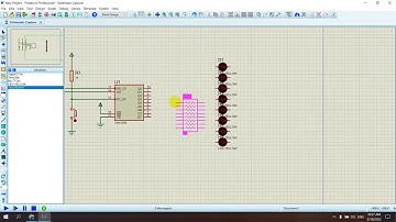 Mô phỏng IC 74HC595