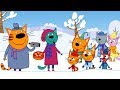 Youtube Thumbnail Kid-E-Cats | Snow Sculptures - Episode 11 | Cartoons for kids