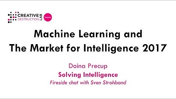 Doina Precup (McGill & DeepMind) in conversation with Sven Strohband (Khosla Ventures)