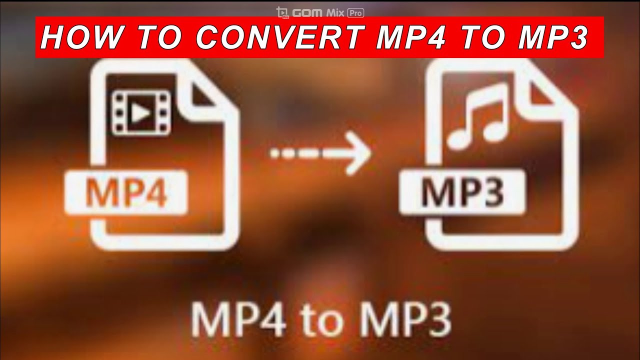 stormloop geroosterd brood Over het algemeen How To Convert Video (mp4) to Audio (mp3) for PC And Andriod - YouTube