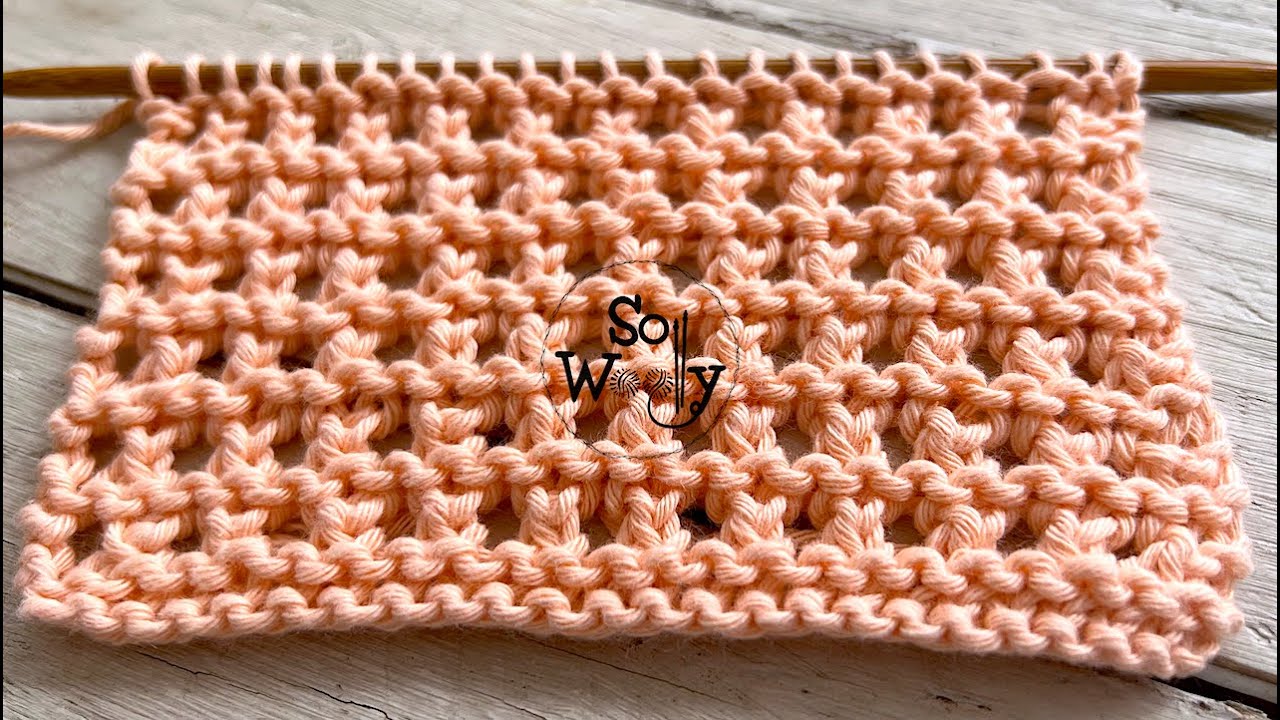 Basic Eyelet Stitch Knitting Pattern: Easy How To for Beginners - Little  Red Window