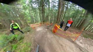 Hard Downhill League 2023 - Gravity Park Koninki - final run helmetcam | National Downhill League #3
