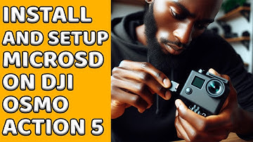 HOW TO SETUP AND INSTALL MICRO SD ON DJI OSMO ACTION 5 PRO
