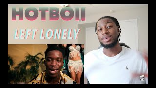 Hotboii - Left Lonely (Official Music Video) (REACTION)