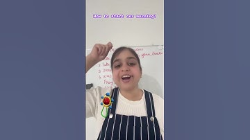 Morning Routine for Kids 🌞 | Wake Up, Brush, Get Ready | Healthy Habits Short