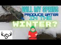 Will my Off-Grid Spring produce water in the Winter? #offgrid #spring #cabin