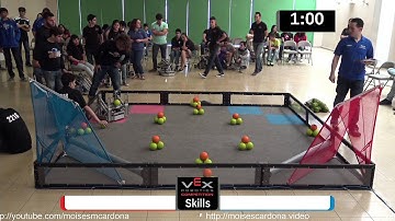 VEX Nothing But Net - Robot Skills 8 - Liga Puertorriqueña de Robotica VEX - Final