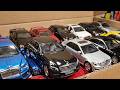 BOX FULL OF Rare Diecast Cars–Toyota Corolla, Yaris, Nissan, Mercedes-Benz, Rolls-Royce,Tesla Models