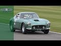 Gorgeous Ferrari 250 SWB thrown round Goodwood