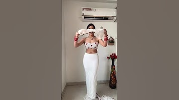 Saree Drape Tutorial | Part-1 #shorts #sareedrapping #howtowearsaree | Santoshi Megharaj