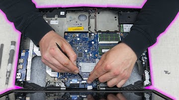 Alienware 17 from 2014 - Restoring and Upgrading ( FULL - REMAKE )