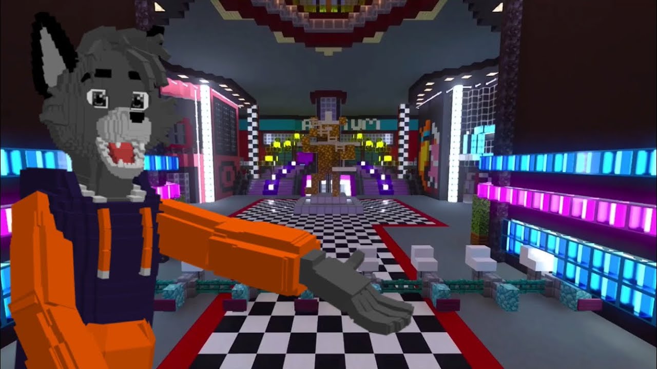 Five Nights at Freddy's: Security Breach RUIN Minecraft Map