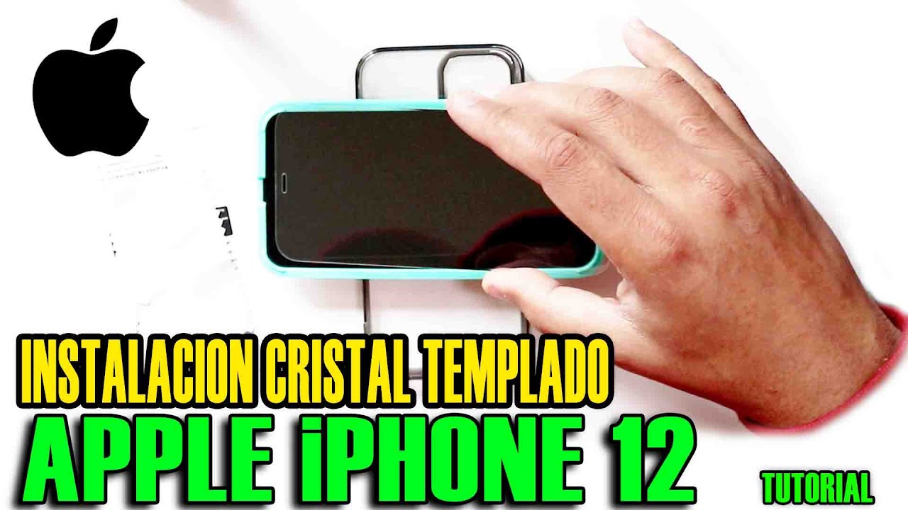 Apple iPhone 12 - Instalación de protección en CRISTAL TEMPLADO ESR, SIEPONLINE