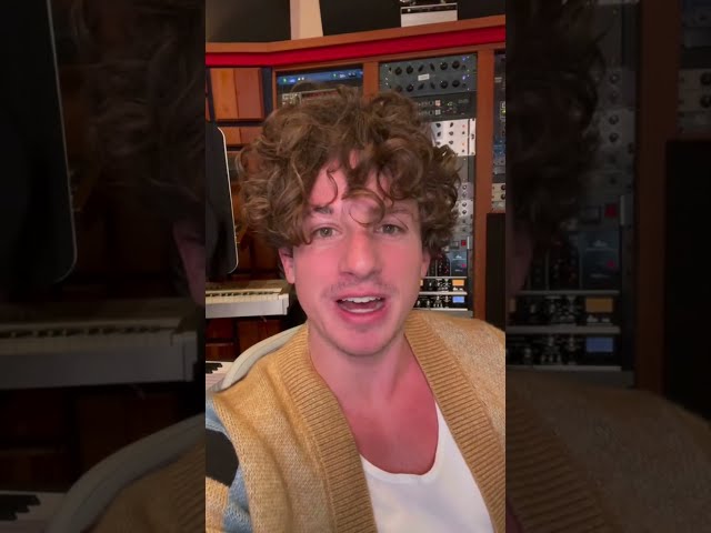 “There’s a first time for everything 💡” Charlie Puth via TikTok | November 3, 2021 class=