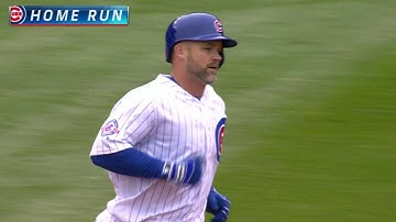 MIL@CHC: Ross belts a solo home run to left