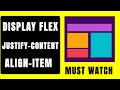 Master CSS Flexbox in One Video | justify-content &amp; align-items Explained 🔥 #EasyWebSeries
