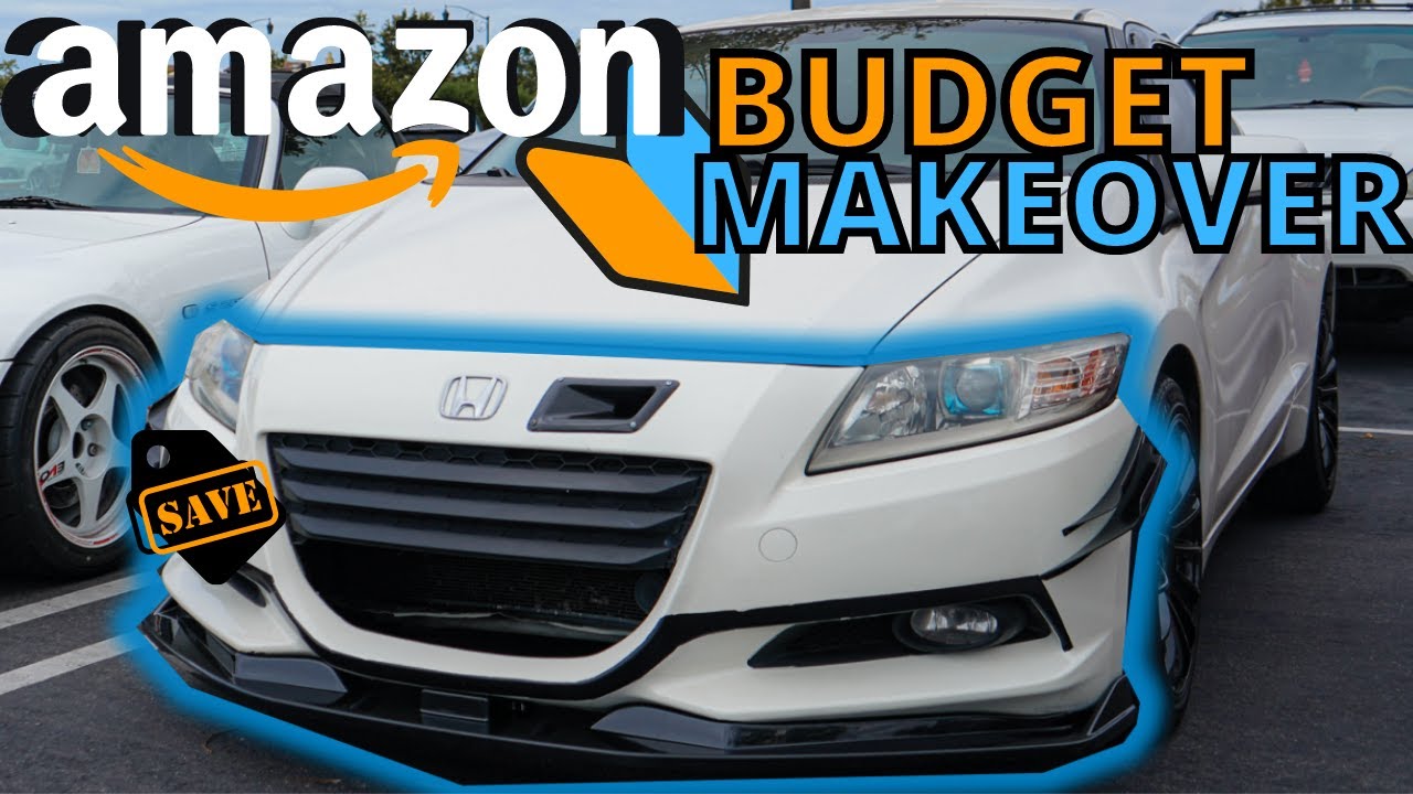 BEST HONDA CRZ FRONT BUMPER MODS on a BUDGET from AMAZON