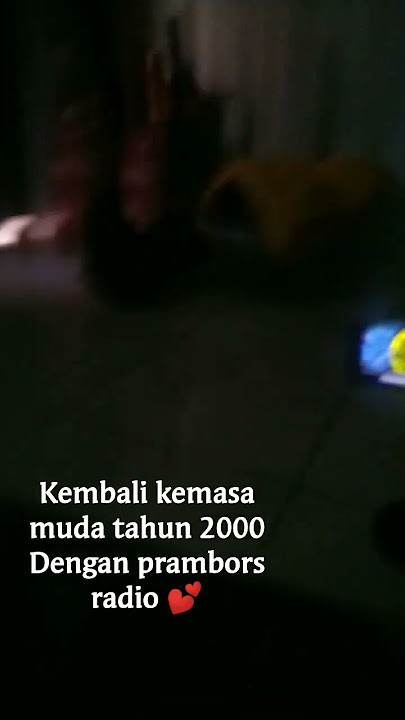 #indonesia kembali pada masa muda dengan radio prambors 😘