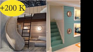 50+ Cool and Modern Bunk Bed Design Ideas II Kids \& Bedroom II Space saving furniture 2020 II I.A.S