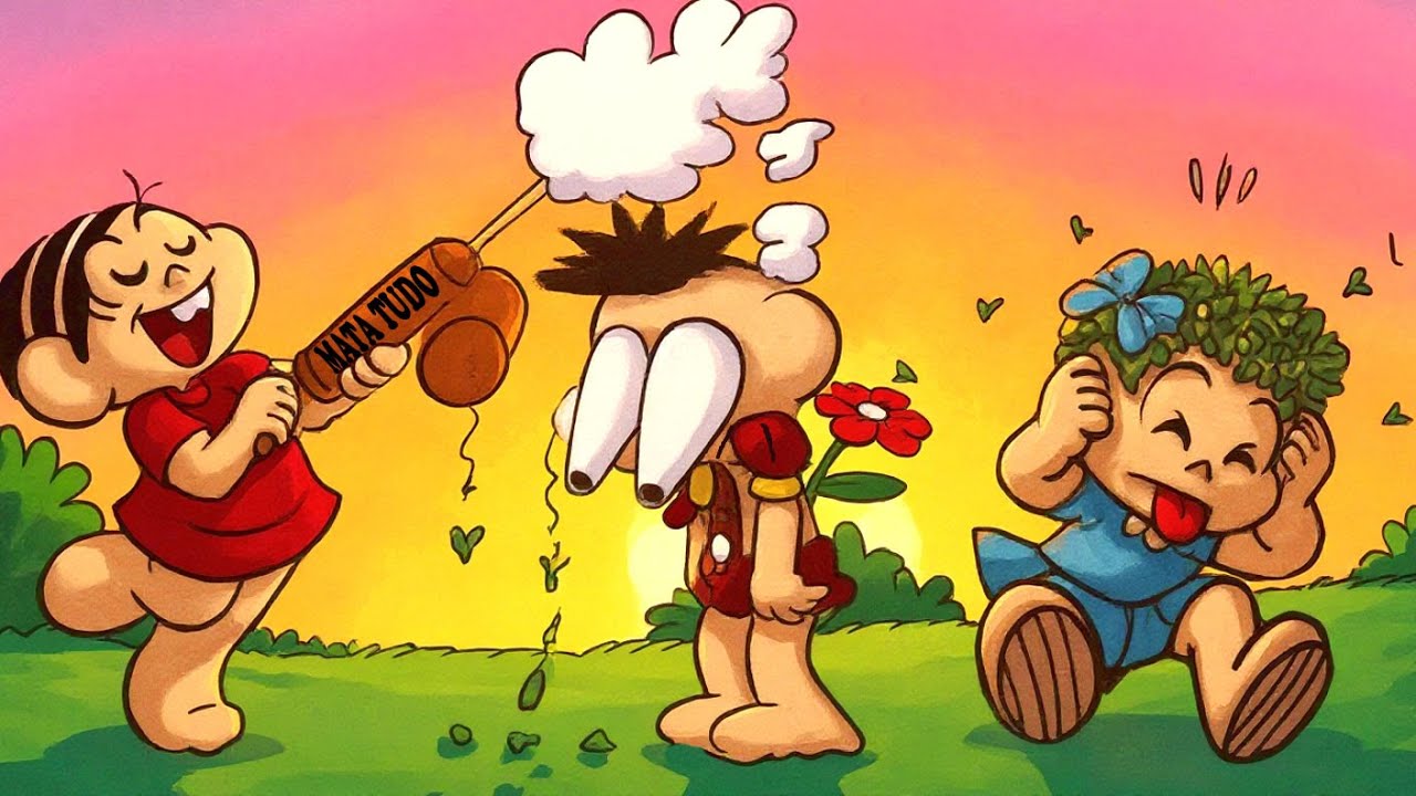 FEDIDO ASSIM O CASCÃO PERDEU A NAMORADA... E SUAS AMIGAS MOSCAS! | GIBIS DUBLADOS DA TURMA DA MÔNICA