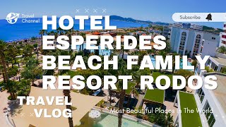 Hotel Esperides Beach Family Resort Recenzja i opis Hotelu. Rodos Grecja.