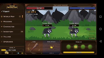 Tap the Monster - Medieval RPG Clicker Android Gameplay