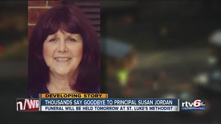 Thousands say goodbye to Principal Susan Jordan