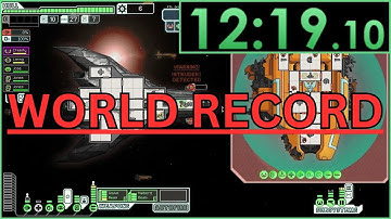FTL Speedrun World Record(2023) - 12:19s - (since been beaten)