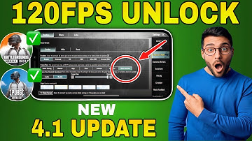 How to Unlock 120 in PUBG/Bgmi 4.1 in 2025 New Update | pubg 120 fps unlock | 120 fps unlock PUBG