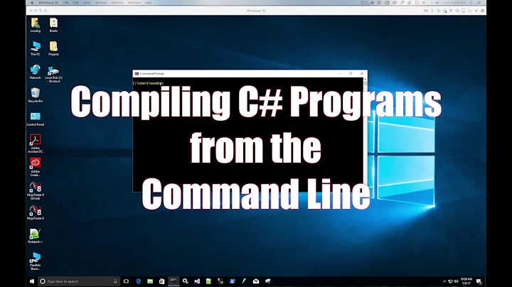Compiling C# Programs From The Command Line