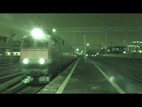 ЧС7-222 с пассажирским поездом №109 Москва - Анапа