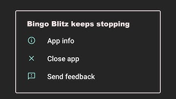 How to fix Bingo Blitz keeps stopping close app problem android 2025