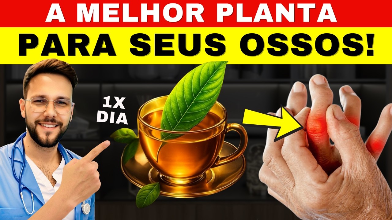 Tira dor e Combate ARTROSE | Tome 1x por dia para ter ossos de aço e articulações saudáveis