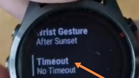 garmin fenix, best backlight settings during activity