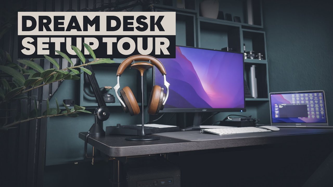 My Dream Desk Setup Tour: How I Built The Ultimate Workspace - YouTube