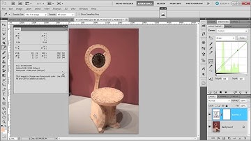 Correcting photos using curves in Photoshop CS5 - part three