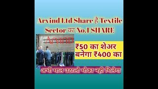 ARVIND Ltd Share माल उठालो मोका नहि मिलेगा।Arvind ltd share price,Arvind ltd Share latest news